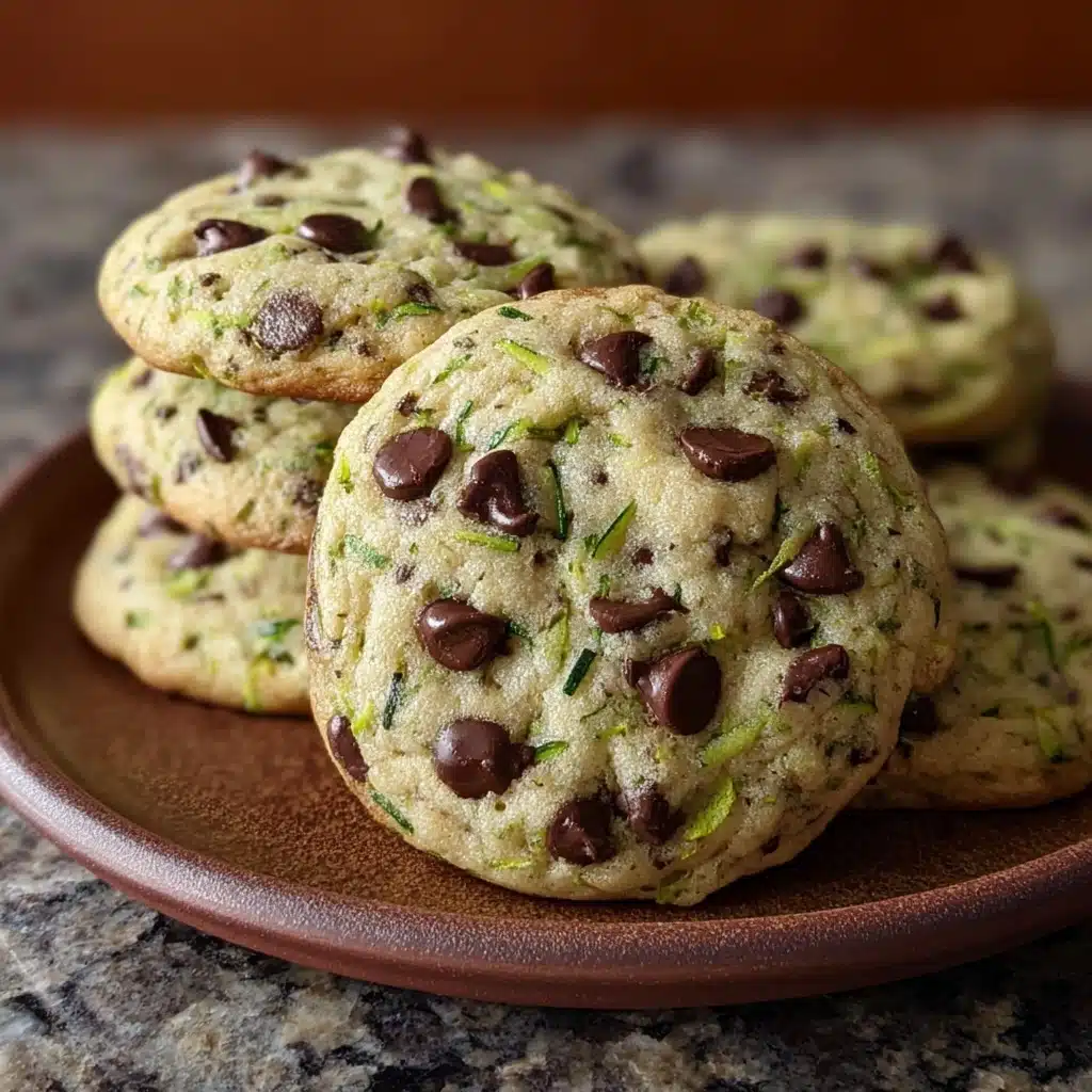 Soft Zucchini Cookies with Chocolate Chips Recipe - Recipe Image
