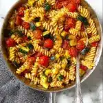 Best Weeknight Tomato Zucchini Pasta - homefoodkitchen Recipe