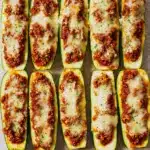 Ground Beef Stuffed Zucchini Recipe