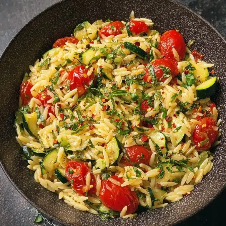 Zucchini Orzo Recipe