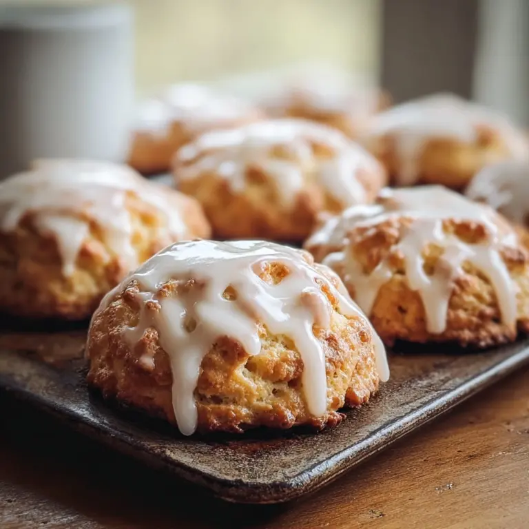 Baked Apple Fritters with Glaze Recipe