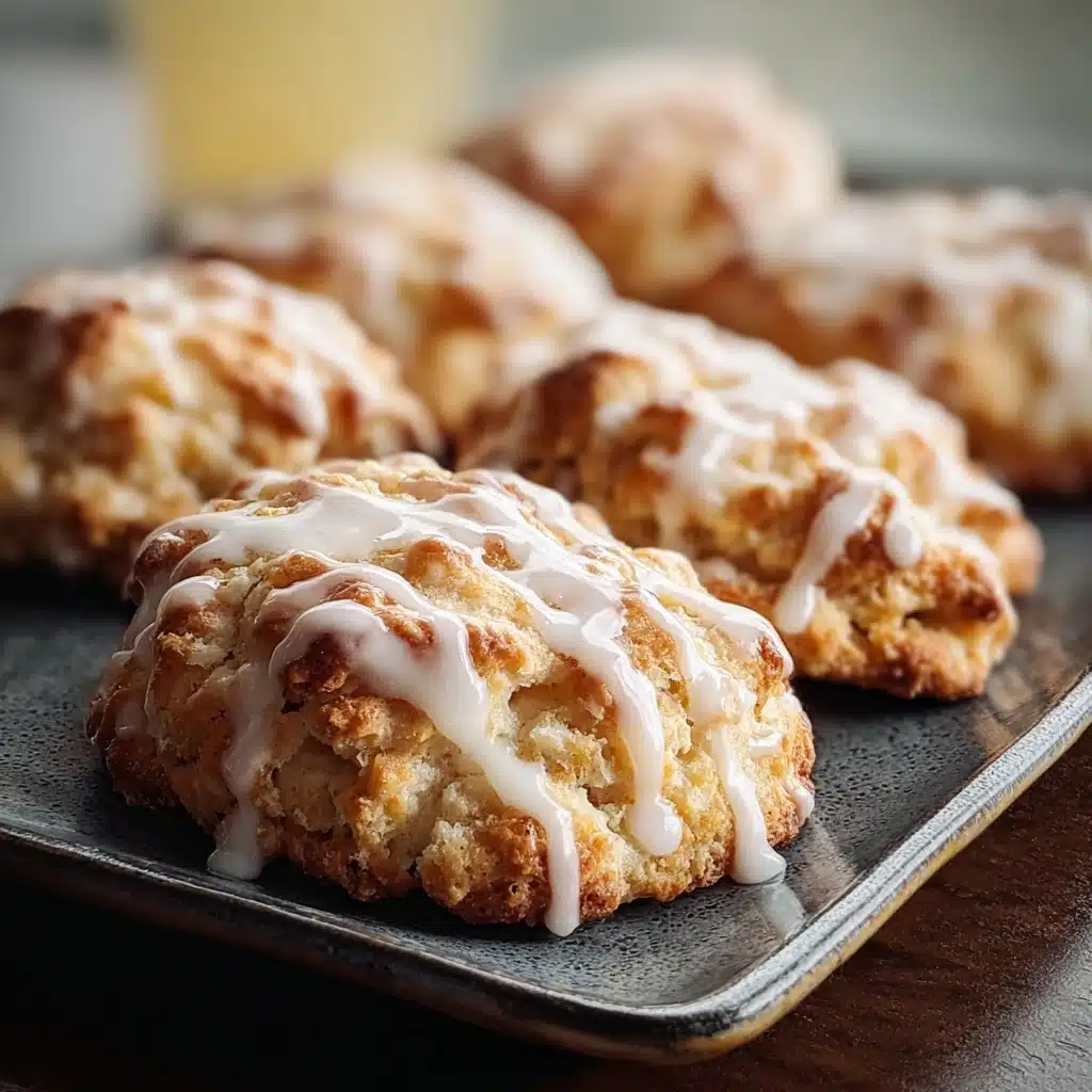 Baked Apple Fritters with Glaze Recipe - Recipe Image