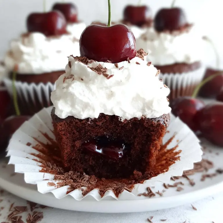 Black Forest Cupcakes Recipe