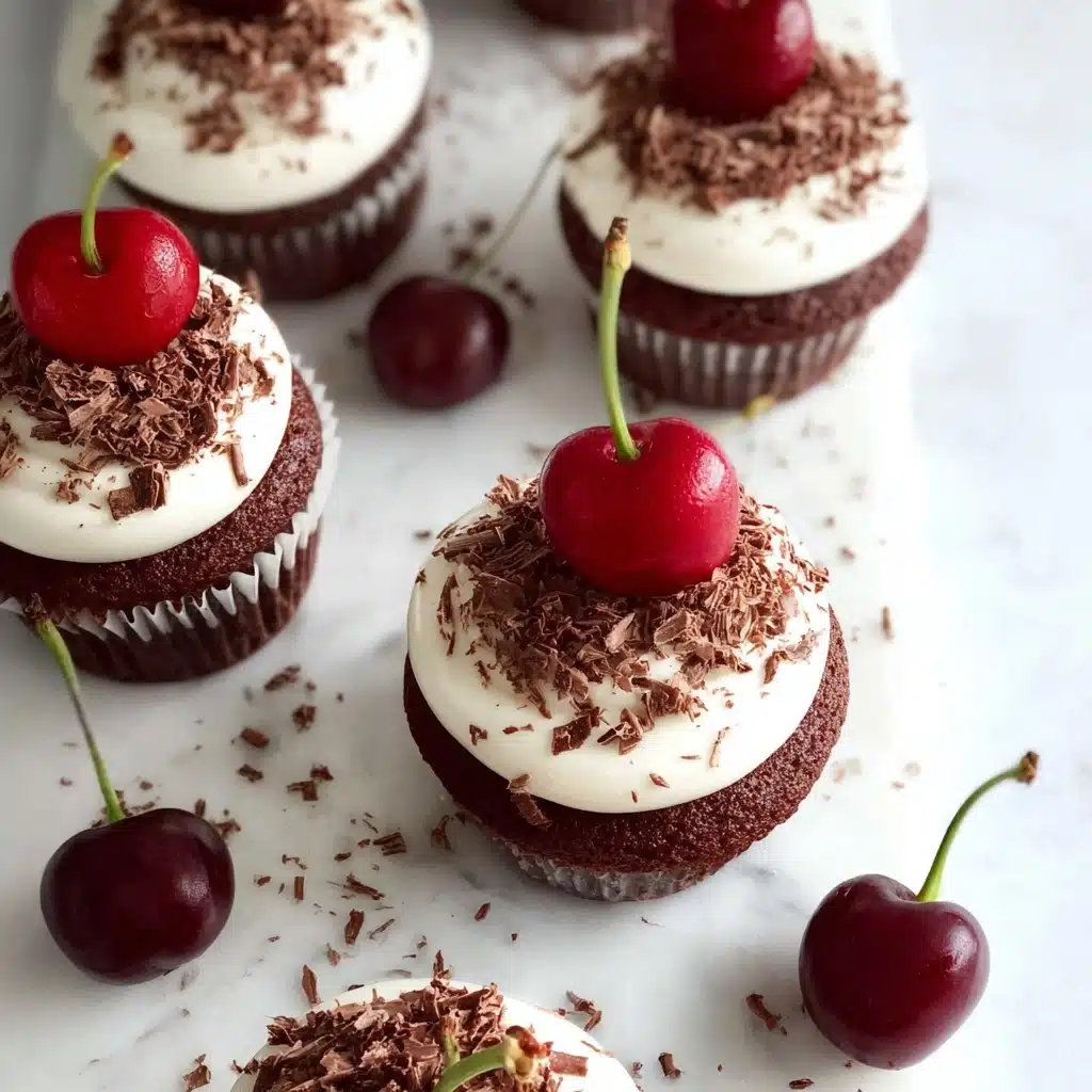 Black Forest Cupcakes Recipe - Recipe Image