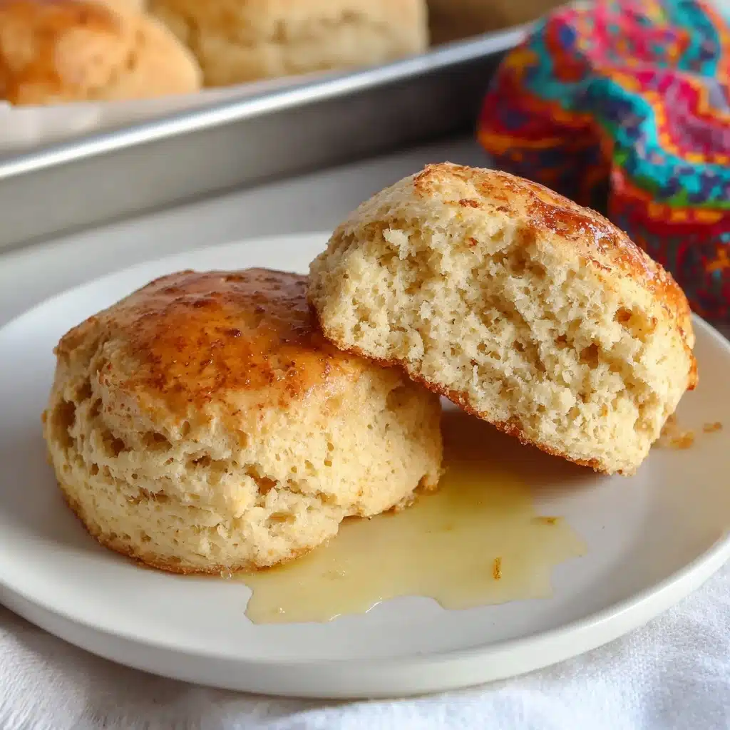 Apple Biscuits with Honey Butter Glaze Recipe - Recipe Image