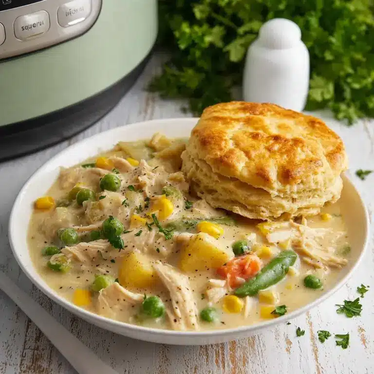 Slow Cooker Chicken Pot Pie Recipe