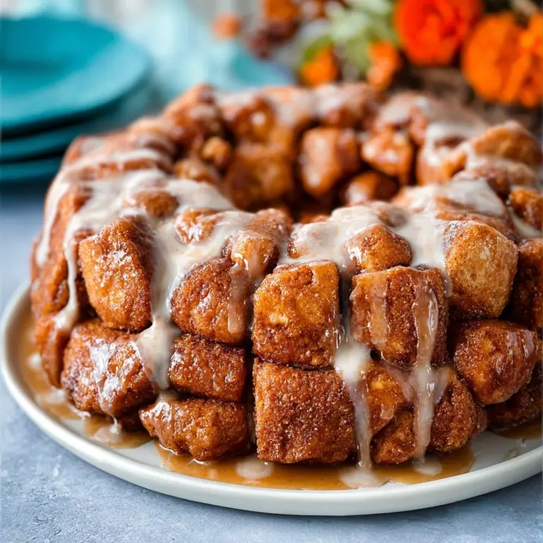 Pumpkin Spice Monkey Bread Recipe