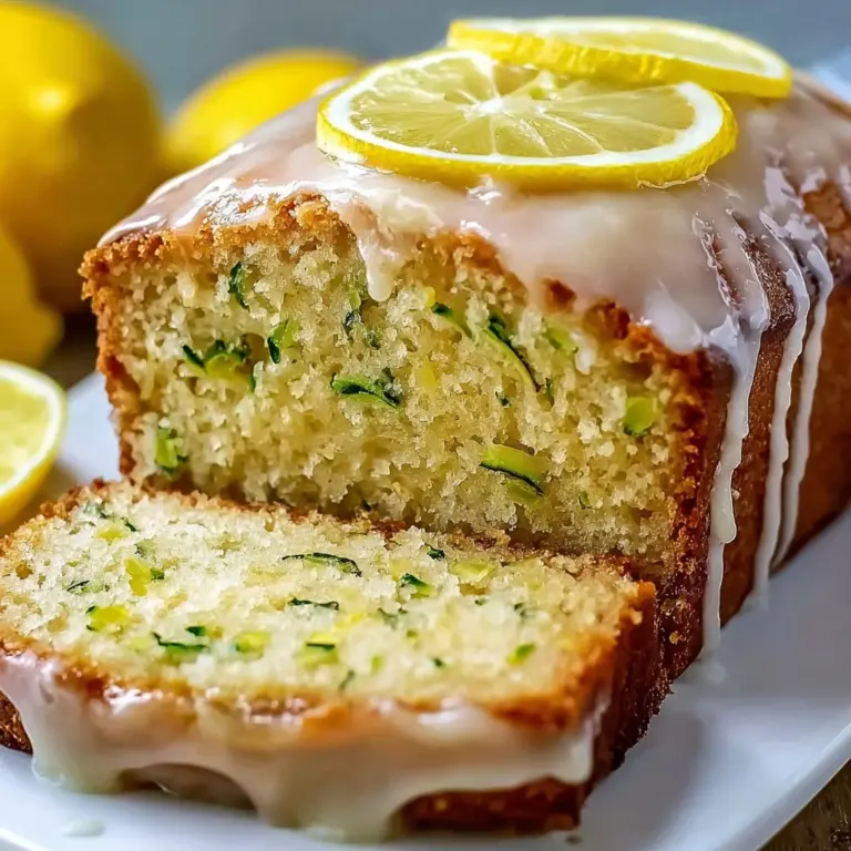Luscious Lemon Zucchini Bread: A Zesty Loaf Recipe