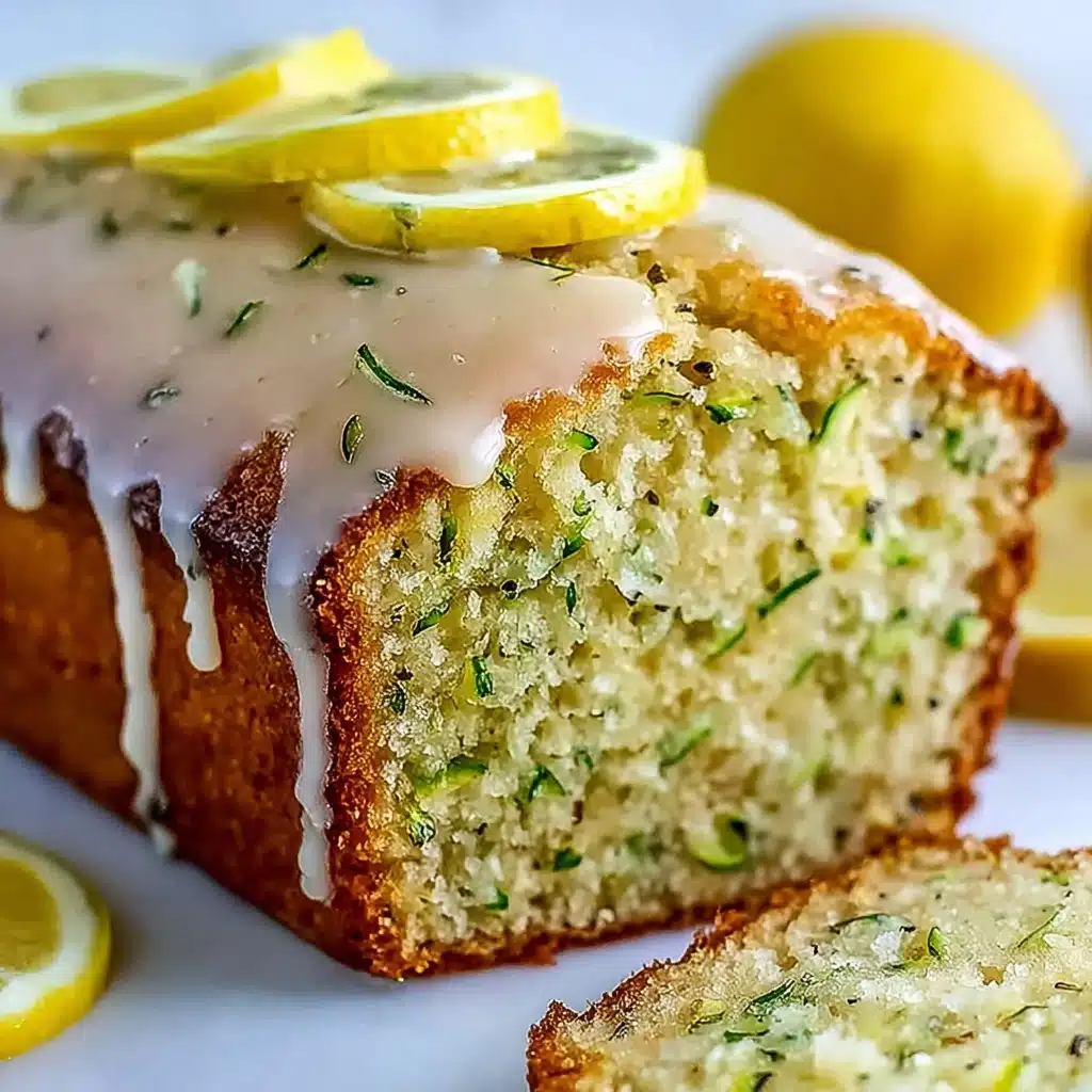 Luscious Lemon Zucchini Bread: A Zesty Loaf Recipe - Recipe Image