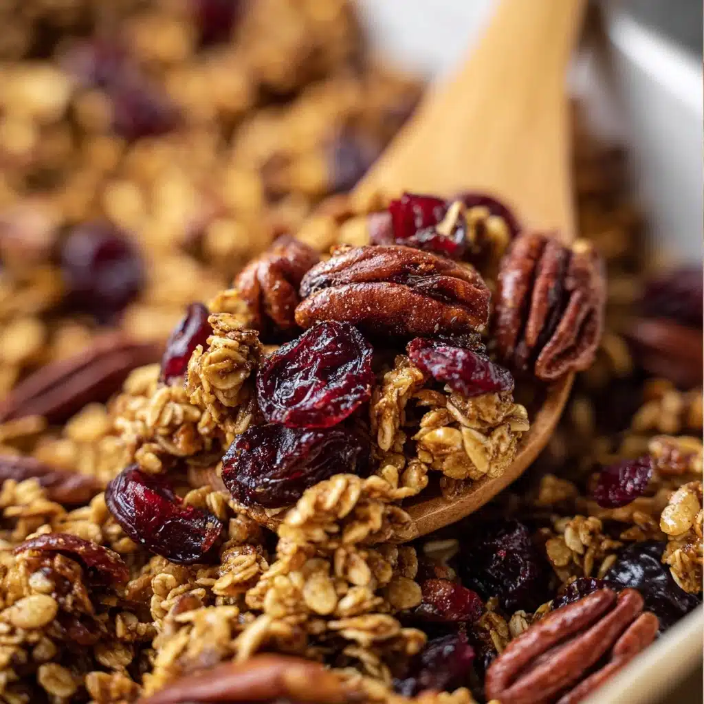 Homemade Pistachio Granola Recipe with Dried Cherries Recipe - Recipe Image