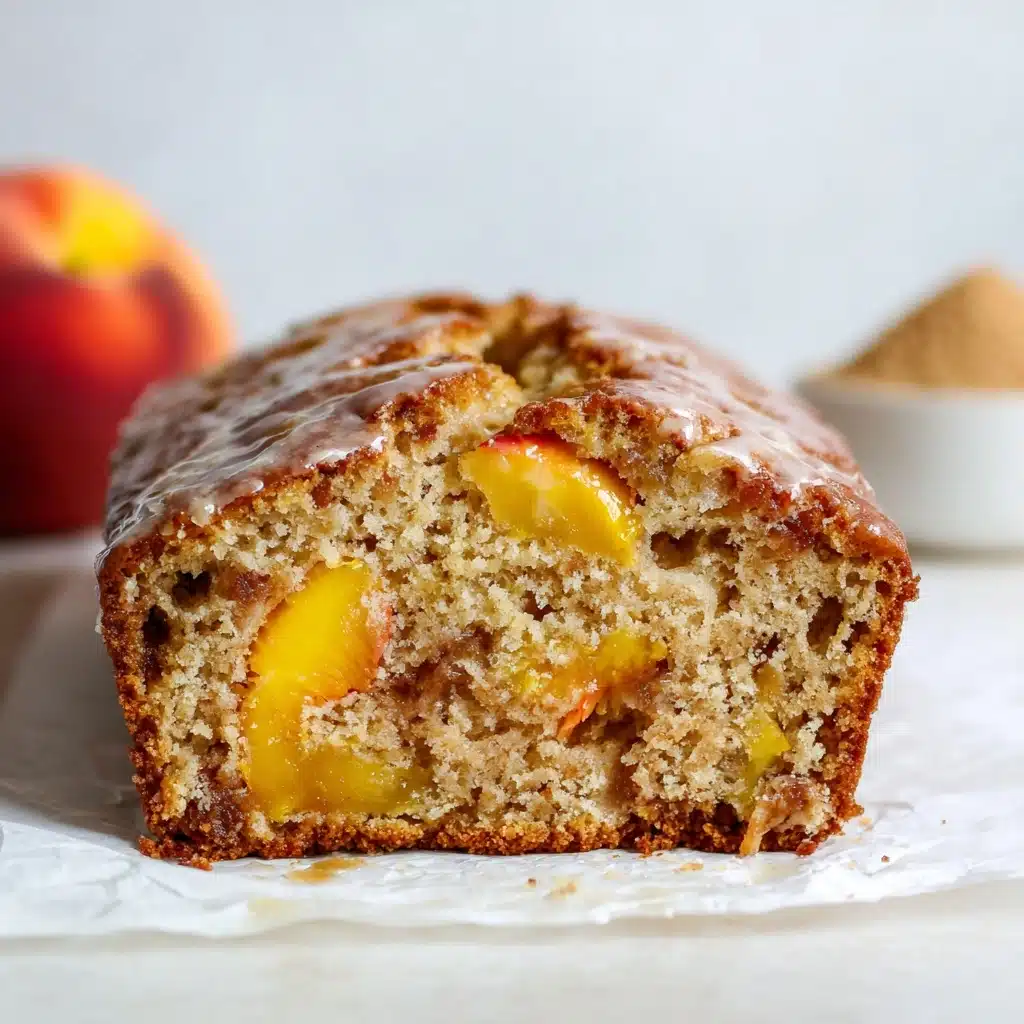 Cinnamon Peach Bread Recipe - Recipe Image