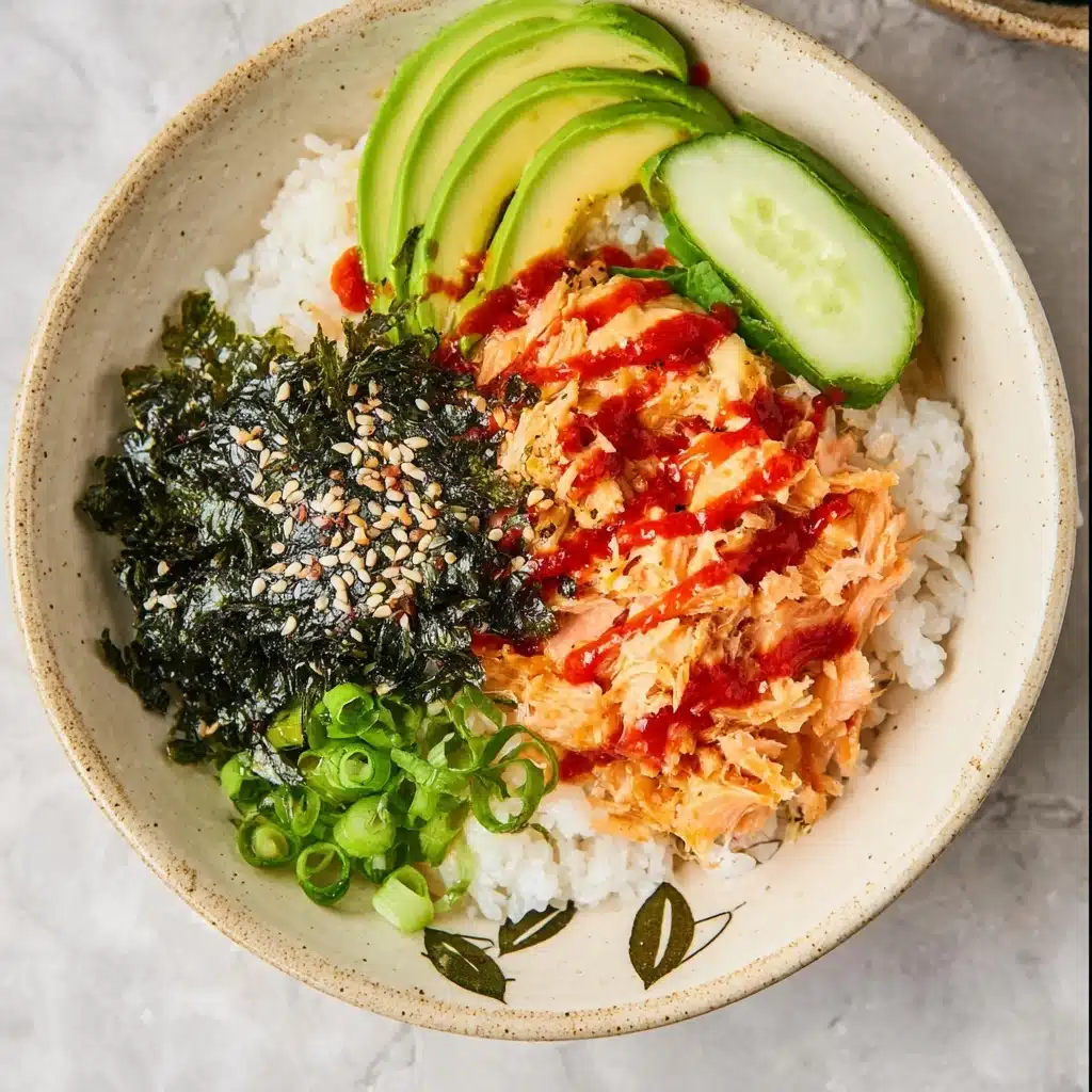 Canned Tuna Sushi Bowl Recipe - Recipe Image