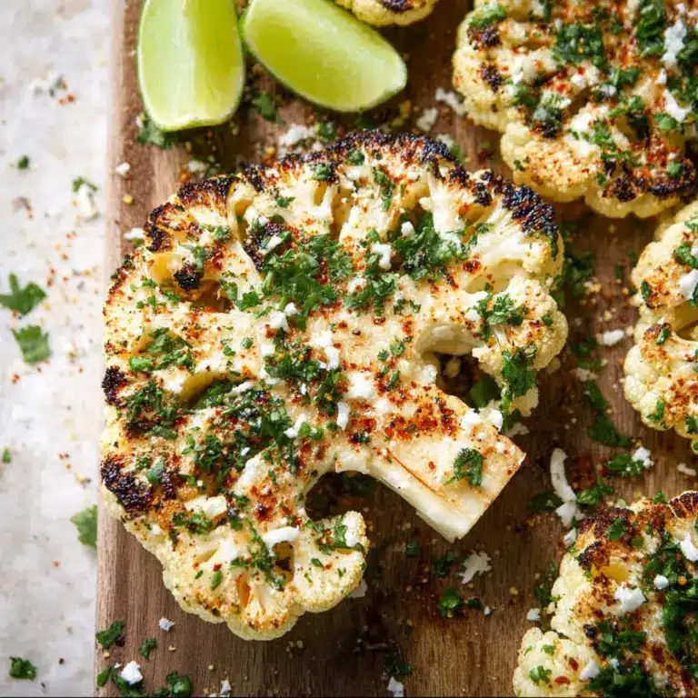 Mexican Street Cauliflower (Elote) Recipe