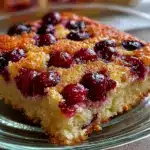Cranberry Orange Breakfast Cake Recipe