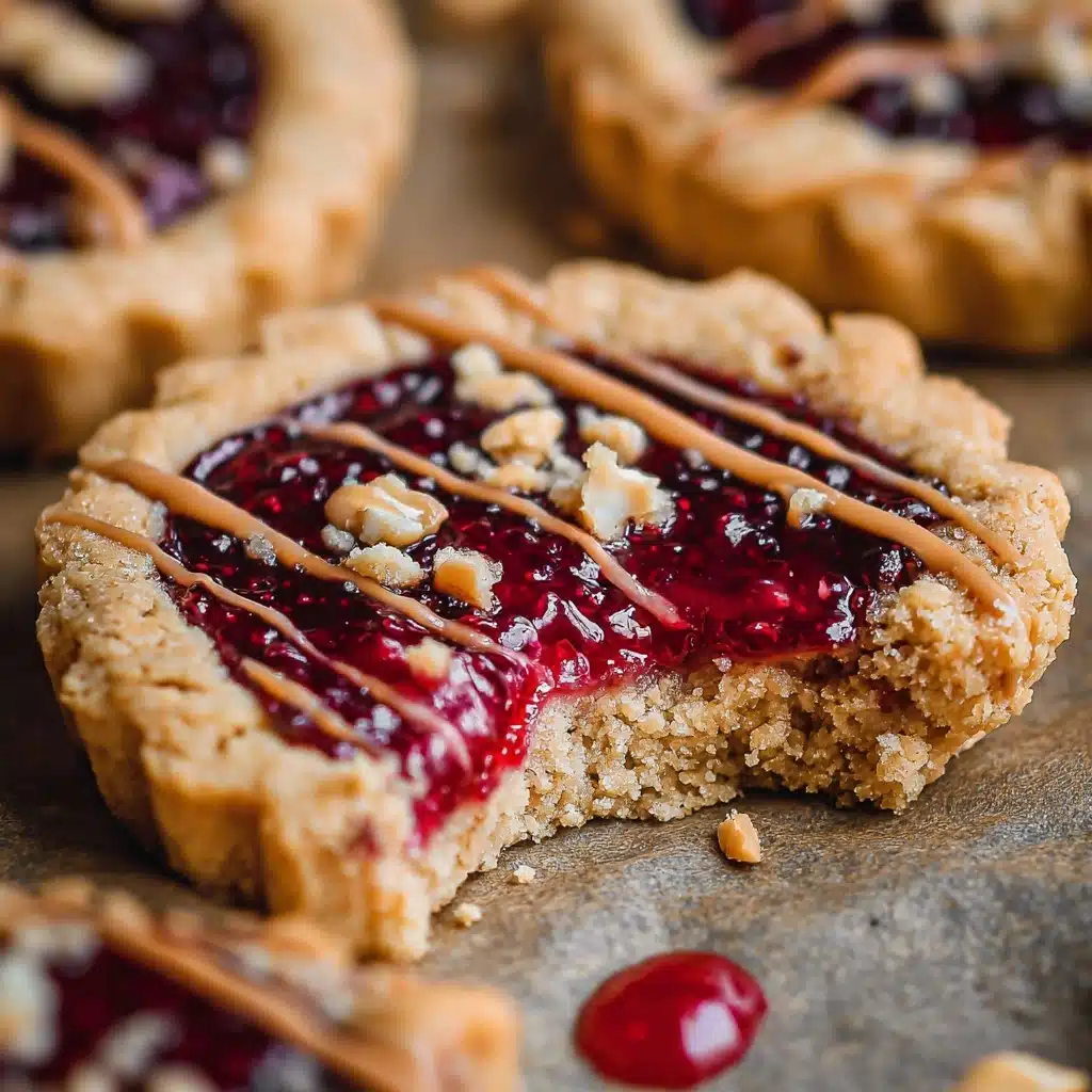 Peanut Butter and Jelly Cookies Recipe - Recipe Image