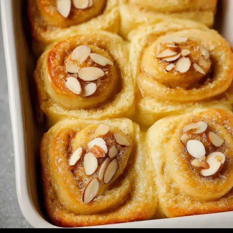 Almond Croissant Cinnamon Rolls Recipe