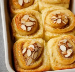 Almond Croissant Cinnamon Rolls Recipe