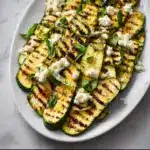 Grilled Zucchini With Goat Cheese, Basil & Honey Recipe