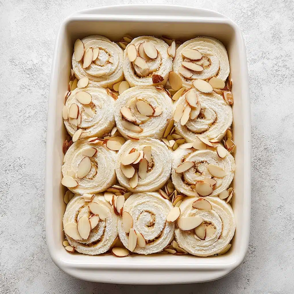 Almond Croissant Cinnamon Rolls Recipe - Recipe Image