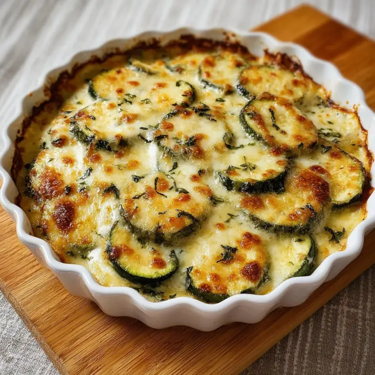 Easy Cheesy Zucchini Bake Recipe