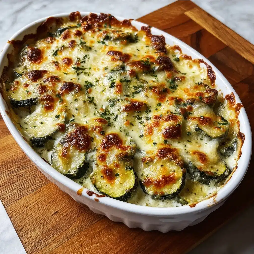 Easy Cheesy Zucchini Bake Recipe - Recipe Image