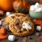 Pumpkin S’mores Cookies