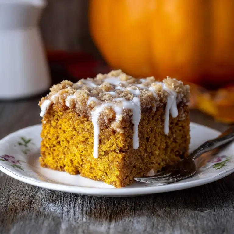 Pumpkin Coffee Cake Recipe