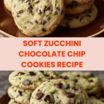 Soft Zucchini Cookies with Chocolate Chips Recipe
