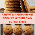 chewy maple pumpkin cookies Recipe