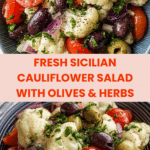 Sicilian Cauliflower Salad Recipe