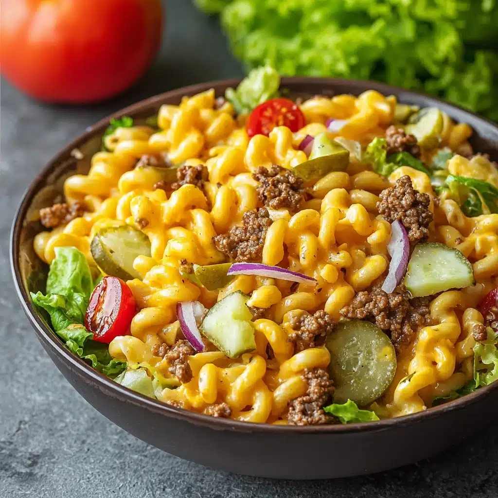 Big Mac Pasta Salad Recipe - Recipe Image