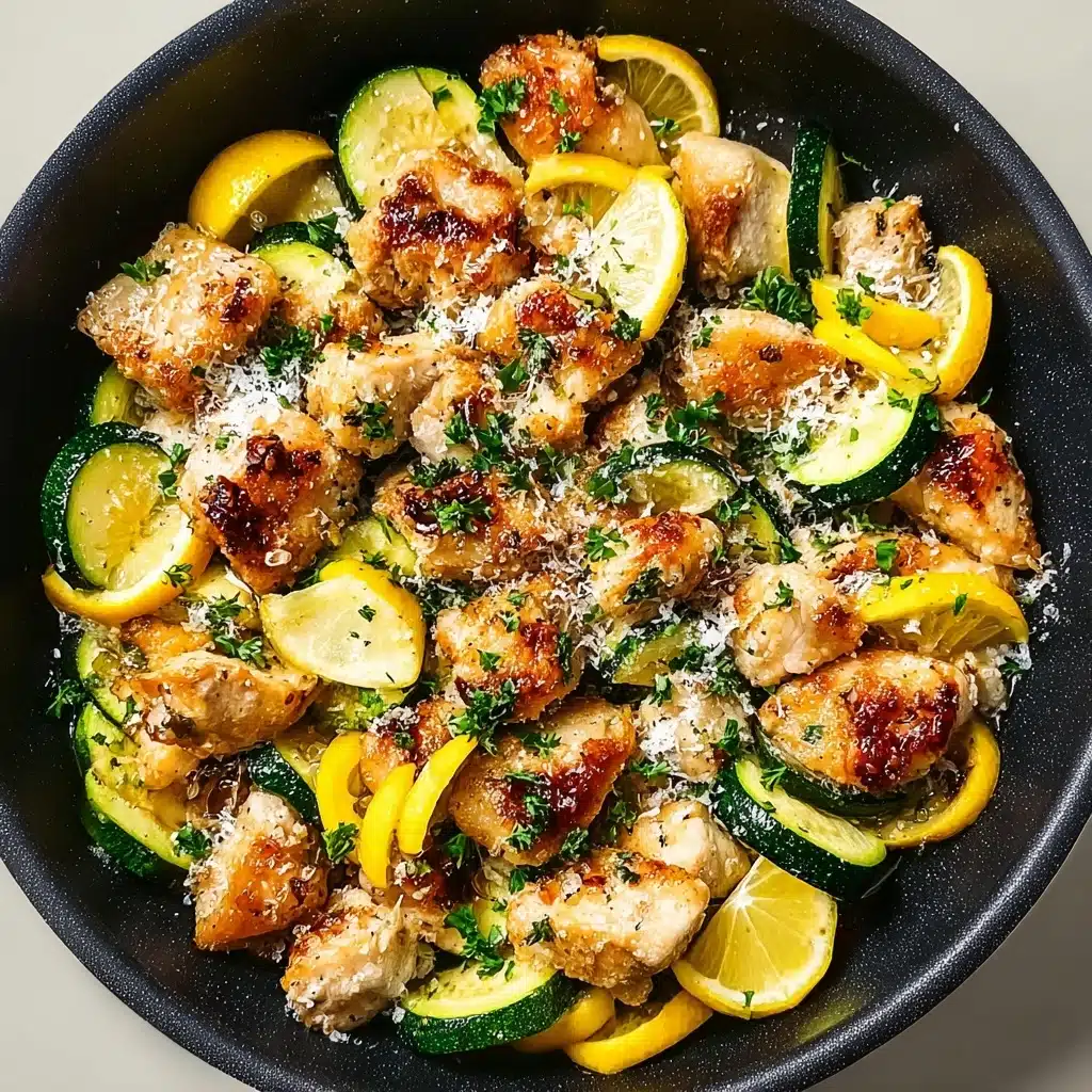 Healthy Chicken Breast with Zucchini and Squash Recipe - Recipe Image