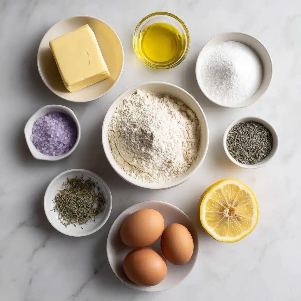 Lavender Lemon Bars Recipe - Recipe Image