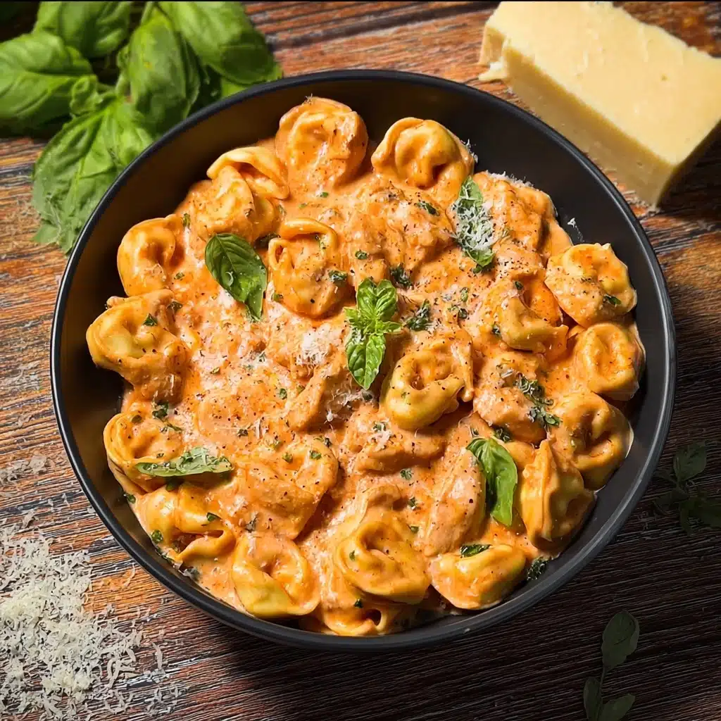 CrockPot Chicken Tortellini Recipe - Recipe Image