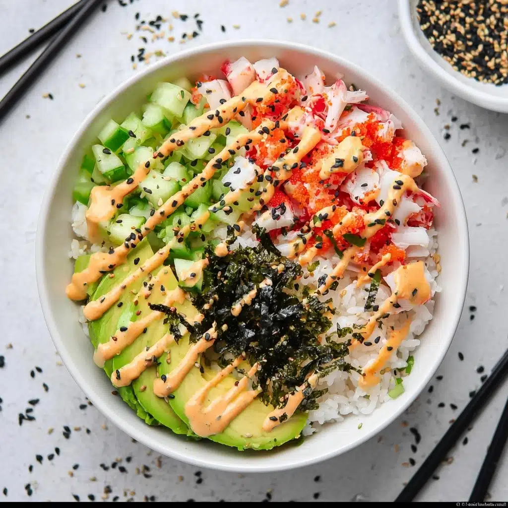 California Sushi Bowls Recipe - Recipe Image