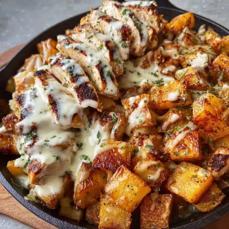 Garlic Parmesan Chicken and Potatoes (One-Pan Dinner) Recipe