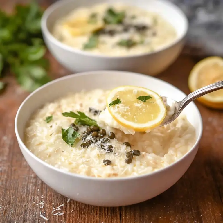 Creamy Lemon Chicken Orzo Soup Recipe