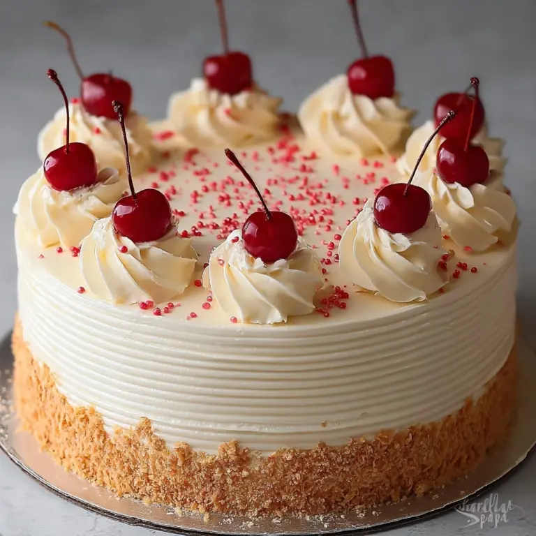 Vintage Maraschino Cherry Cake Recipe