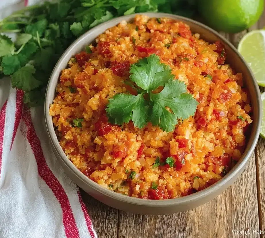 Spanish Cauliflower Rice Recipe