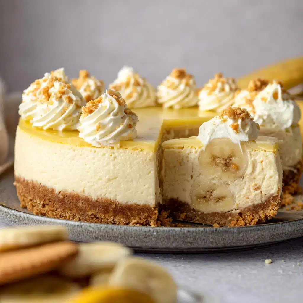 Banana Pudding Crunch Cheesecake Recipe - Recipe Image