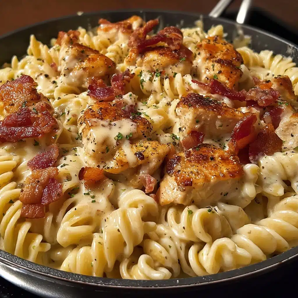 Chicken Bacon Ranch Pasta Recipe - Recipe Image