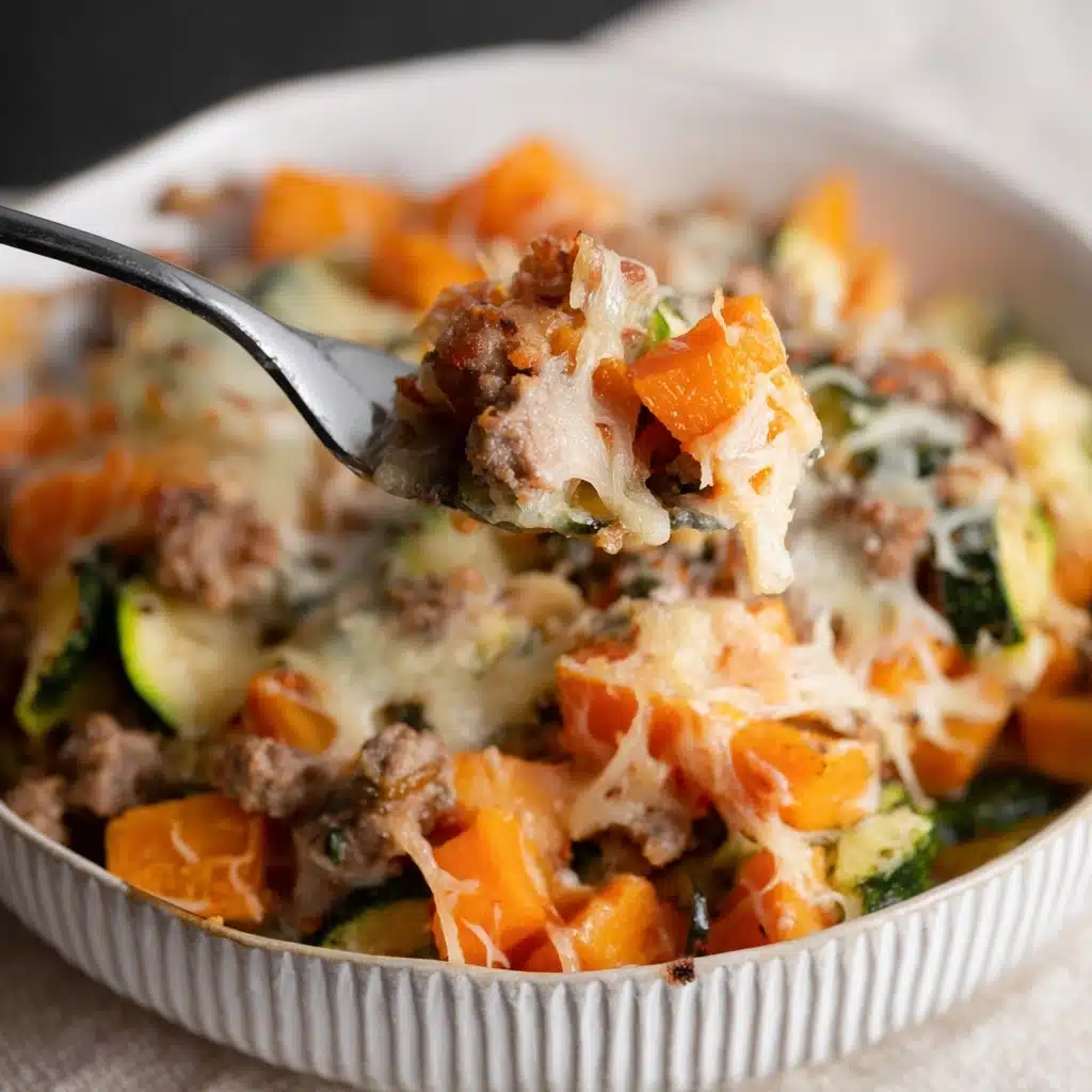 Ground Turkey Sweet Potato Bake Recipe - Recipe Image