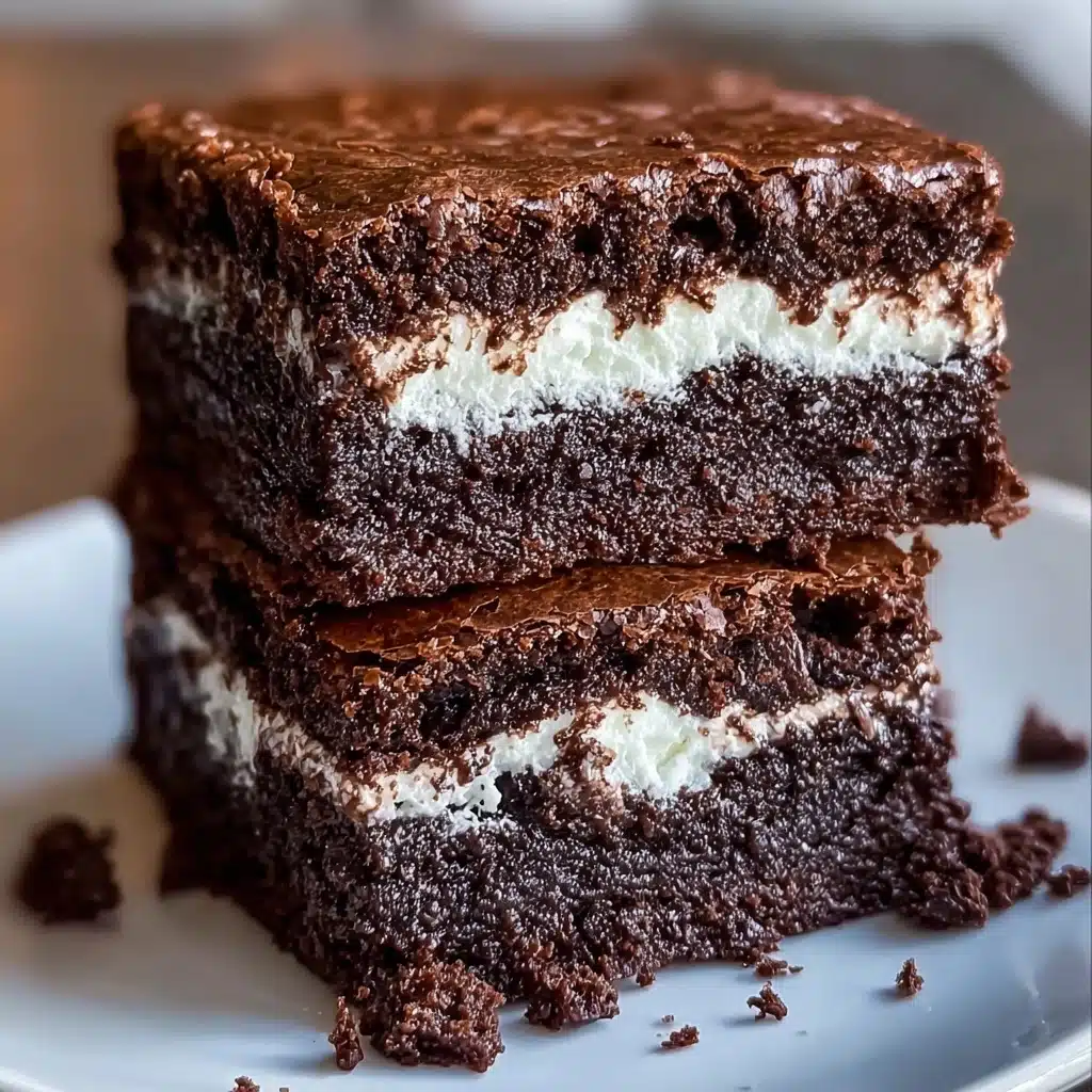 Zero-Sugar Greek Yogurt Brownies Recipe - Recipe Image