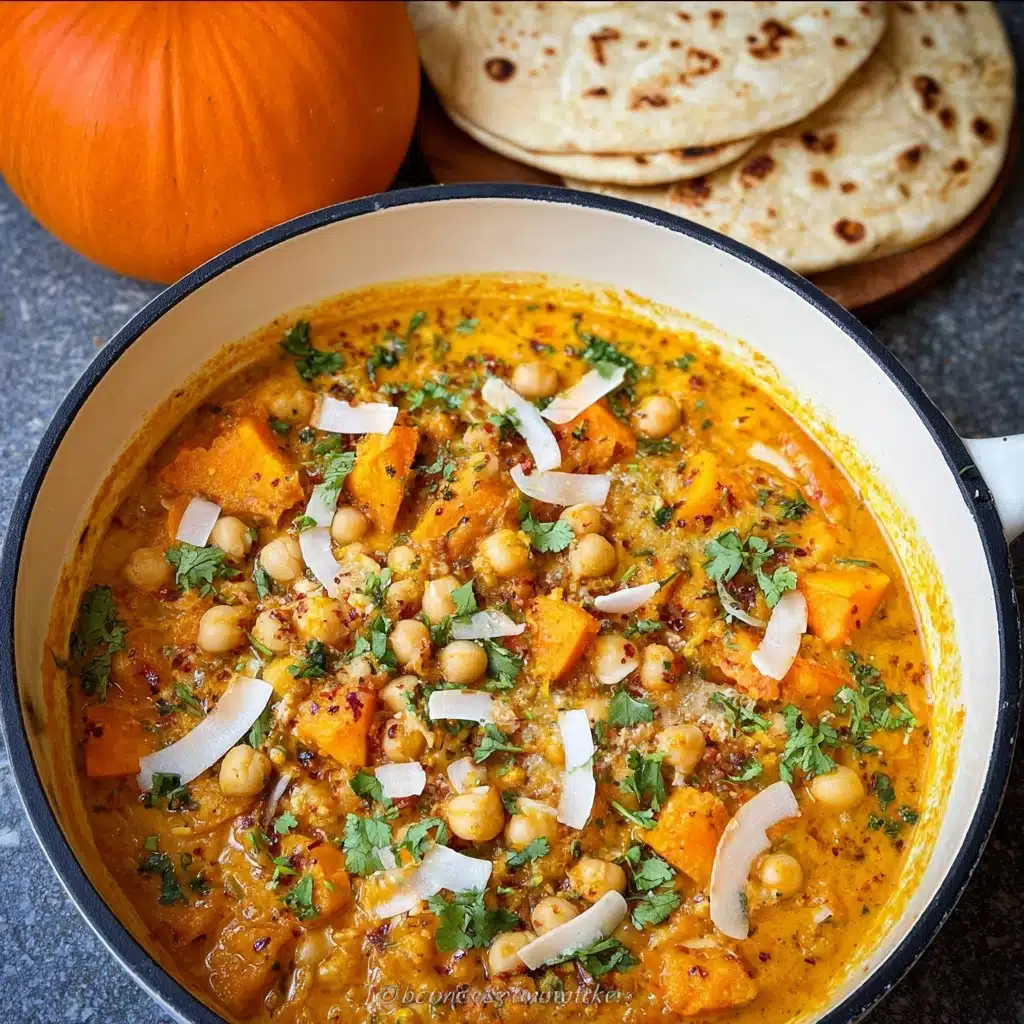 Pumpkin Curry with Chickpeas and Coconut Recipe - Recipe Image