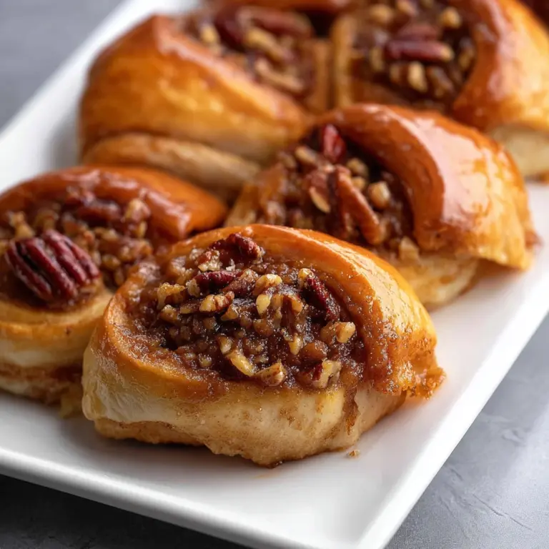 Pecan Pie Crescent Rolls Recipe