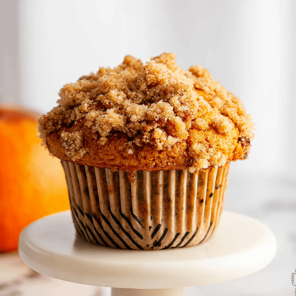 Small Batch Apple Pumpkin Streusel Muffins Recipe - Recipe Image