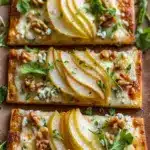 Pear and Gorgonzola Flatbread Recipe