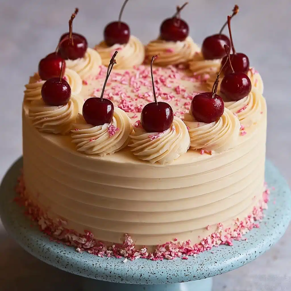 Vintage Maraschino Cherry Cake Recipe - Recipe Image