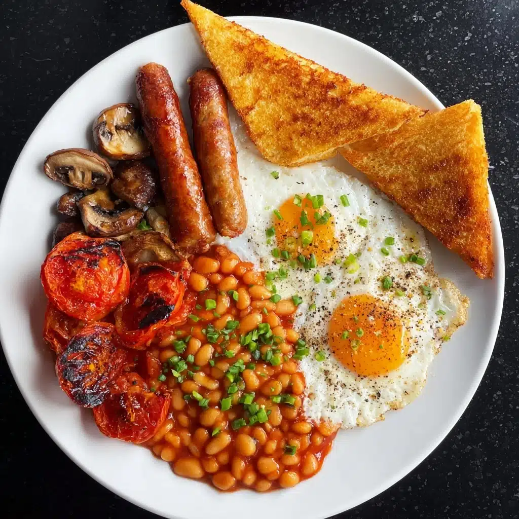 How to Make a Full English Breakfast Recipe - Recipe Image
