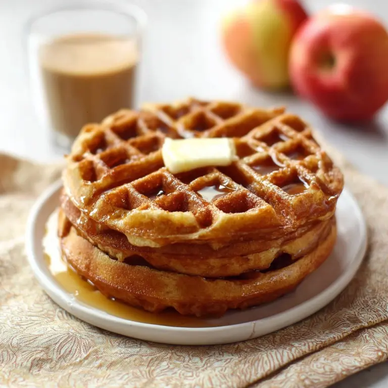 Apple Cider Waffles Recipe